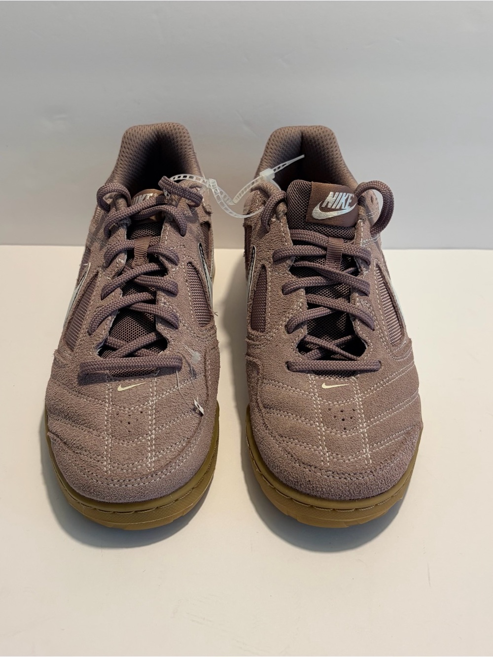 Nike Gato Men’s Suede Sneakers in Desert Dust color with Gum Sole